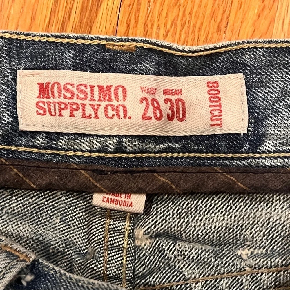 Mossimo Supply Co Light Blue Bootcut Jeans Size 28x30
